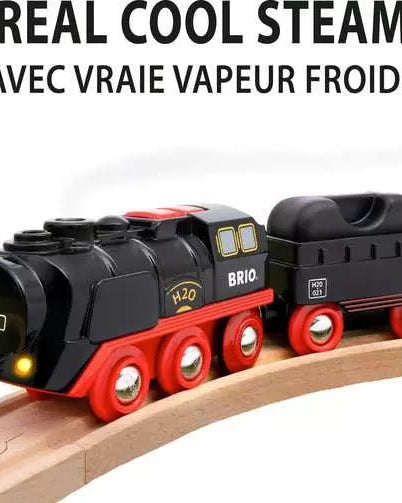 BRIO Train à vapeur de Noël (26 pcs) -Jeux de construction- Boutique LeoLudo-Brio