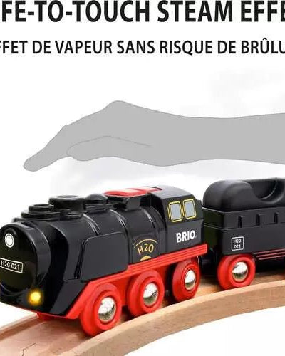 BRIO Train à vapeur de Noël (26 pcs) -Jeux de construction- Boutique LeoLudo-Brio