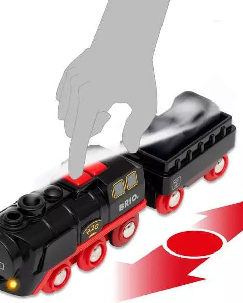BRIO Train à vapeur de Noël (26 pcs) -Jeux de construction- Boutique LeoLudo-Brio