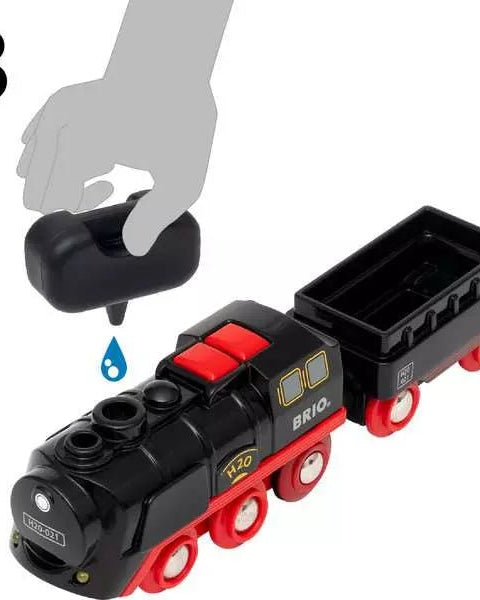 BRIO Train à vapeur de Noël (26 pcs) -Jeux de construction- Boutique LeoLudo-Brio