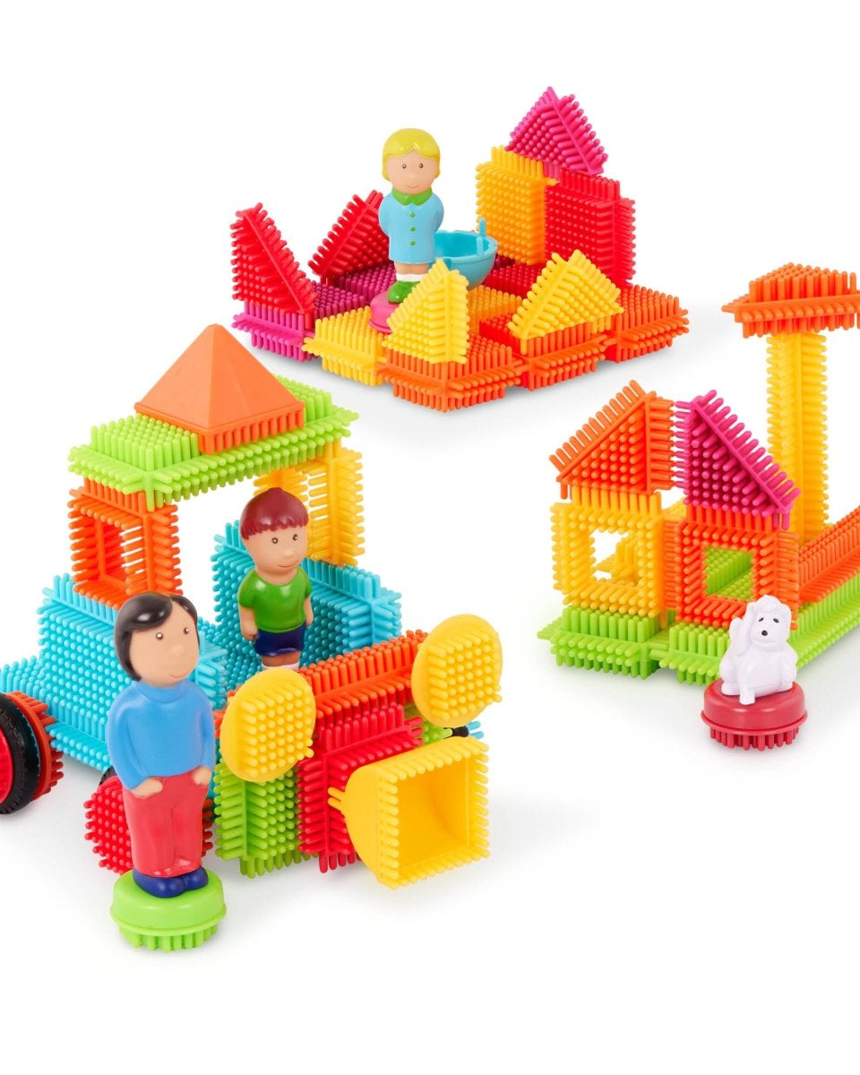 Bristle Blocks - Mallette de 85 pièces -Jeux de construction- Boutique LeoLudo-Battat