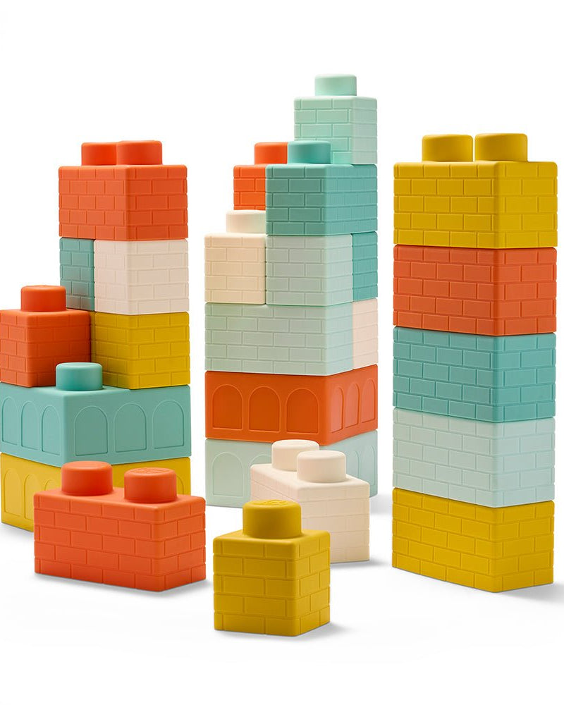 B.Toys - Big City Blocks™ Blocs de construction géants - Jeu actif - Boutique LeoLudo - B. toys