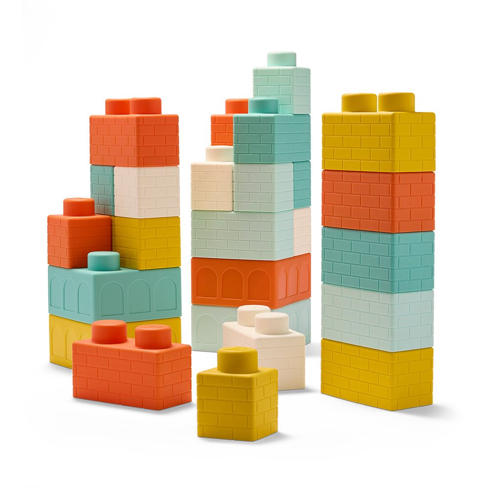 B.Toys - Big City Blocks™ Blocs de construction géants - Jeu actif - Boutique LeoLudo - B. toys