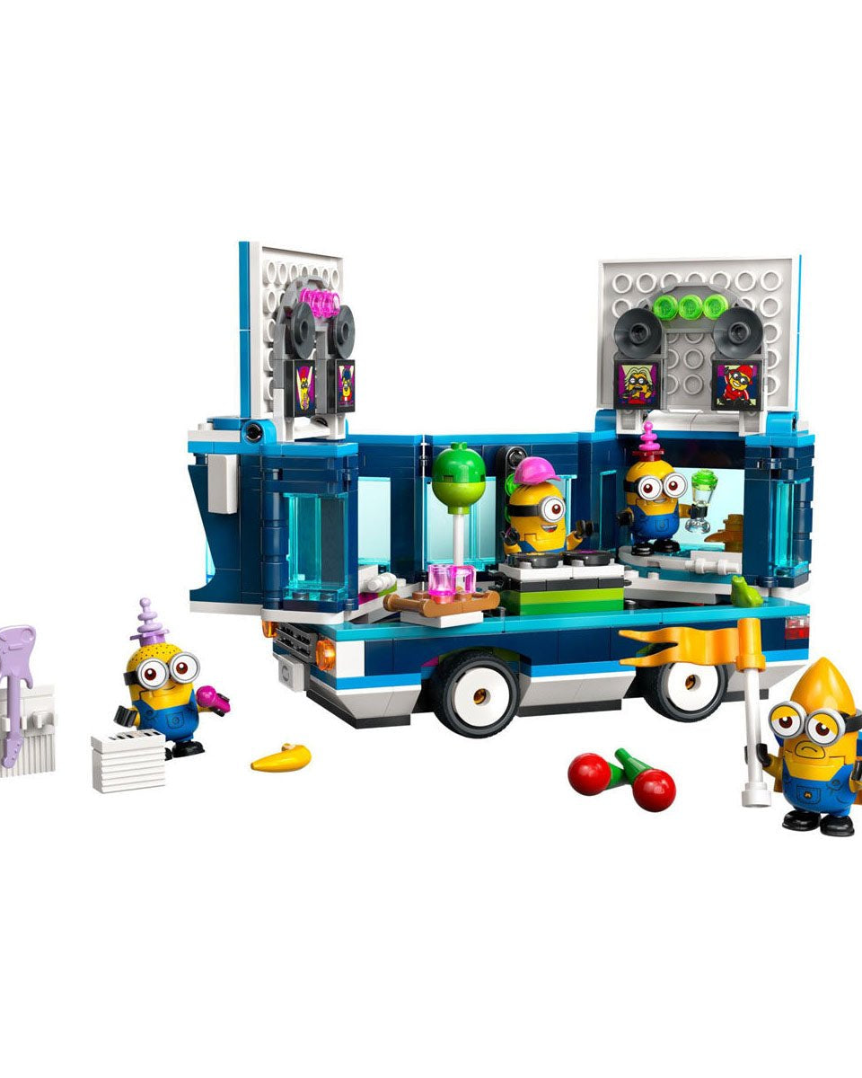 Bus musical de fête des Minions (379 pcs) - Jeux de construction - Boutique LeoLudo - LEGO
