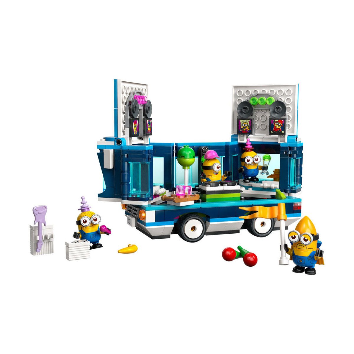 Bus musical de fête des Minions (379 pcs) - Jeux de construction - Boutique LeoLudo - LEGO
