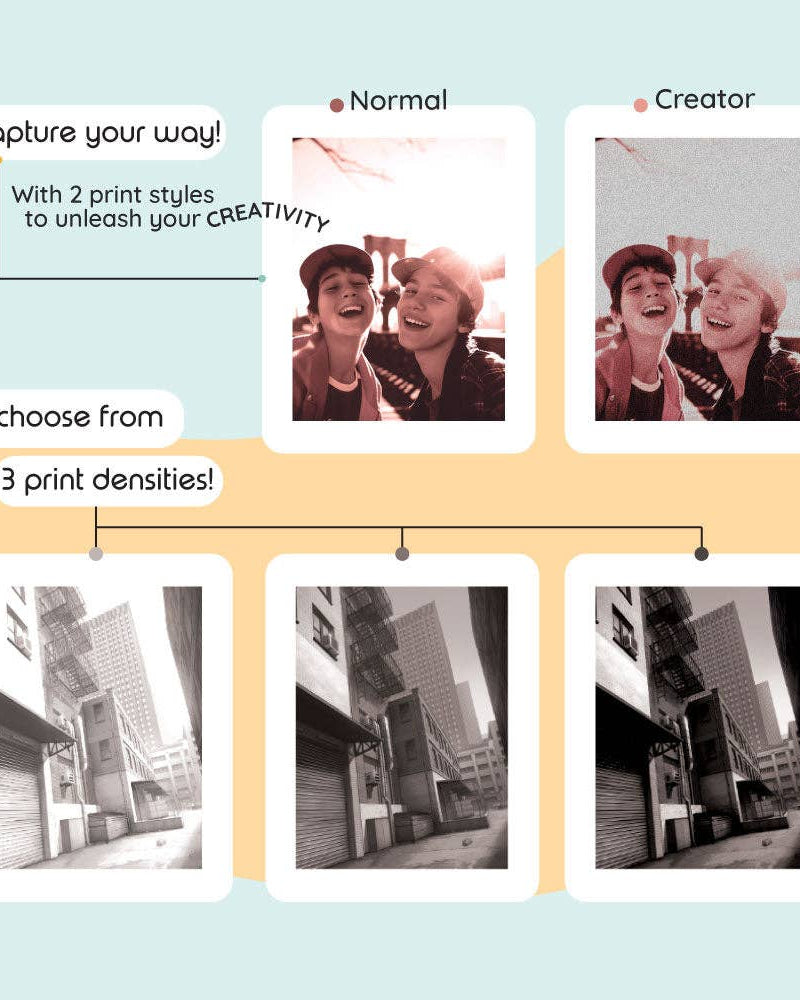 Caméra Instantanée Kiimento Print Pro – Modèle P2 Menthe - Jeux électroniques - Boutique LeoLudo - kiimento (formerly Kidamento)