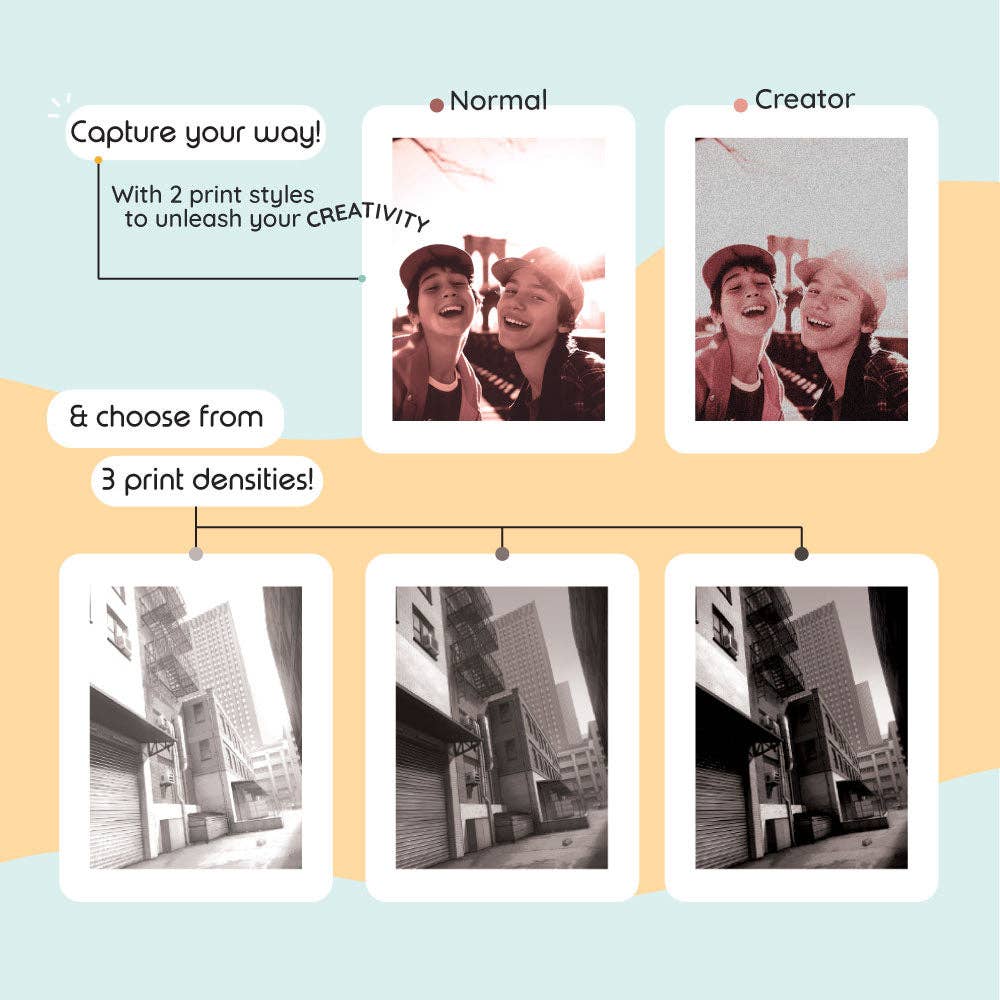 CamΓ©ra InstantanΓ©e Kiimento Print Pro β ModΓ¨le P2 Menthe - Jeux Γ©lectroniques - Boutique LeoLudo - kiimento (formerly Kidamento)