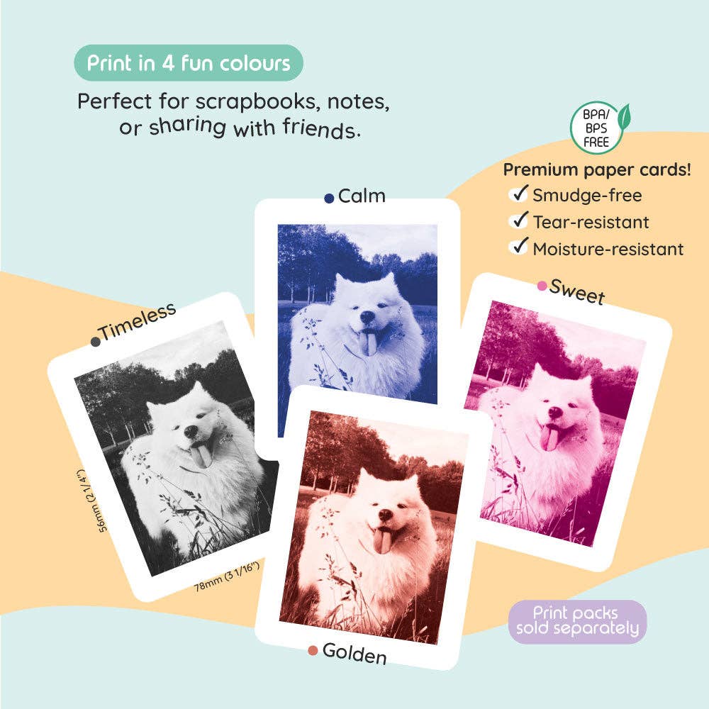 CamΓ©ra InstantanΓ©e Kiimento Print Pro β ModΓ¨le P2 Menthe - Jeux Γ©lectroniques - Boutique LeoLudo - kiimento (formerly Kidamento)