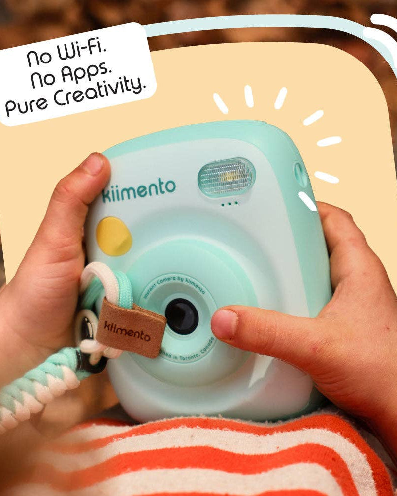 Caméra Instantanée Kiimento Print Pro – Modèle P2 Menthe - Jeux électroniques - Boutique LeoLudo - kiimento (formerly Kidamento)