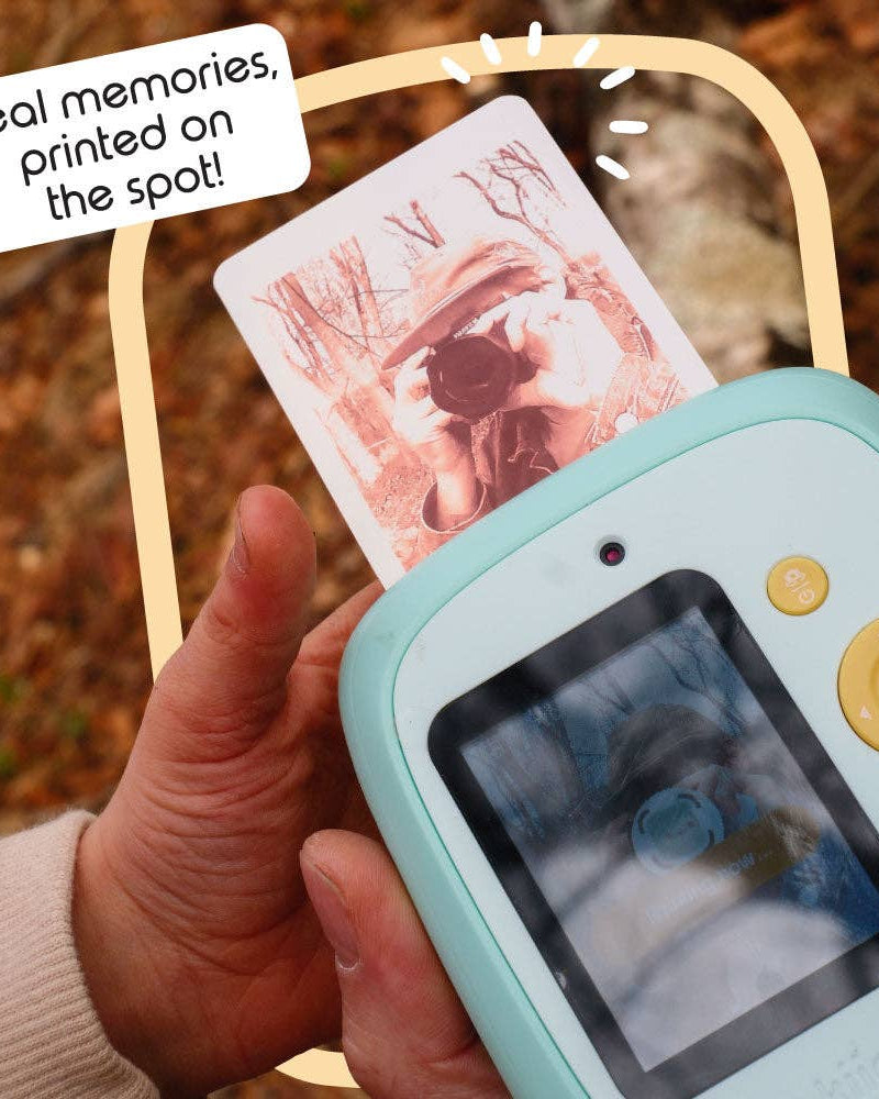 Caméra Instantanée Kiimento Print Pro – Modèle P2 Menthe - Jeux électroniques - Boutique LeoLudo - kiimento (formerly Kidamento)