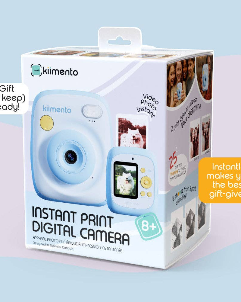 Caméra Instantanée Kiimento Print Pro – Sky Blue (Modèle P2) - Jeux électroniques - Boutique LeoLudo - kiimento (formerly Kidamento)