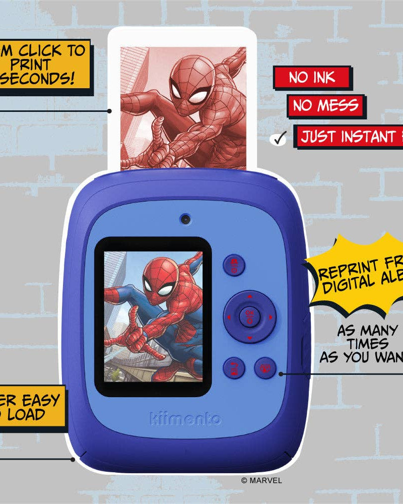 Caméra instantanée Spider-Man Model P2 -Jeux électroniques- Boutique LeoLudo-kiimento (formerly Kidamento)