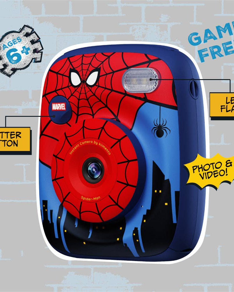 Caméra instantanée Spider-Man Model P2 -Jeux électroniques- Boutique LeoLudo-kiimento (formerly Kidamento)