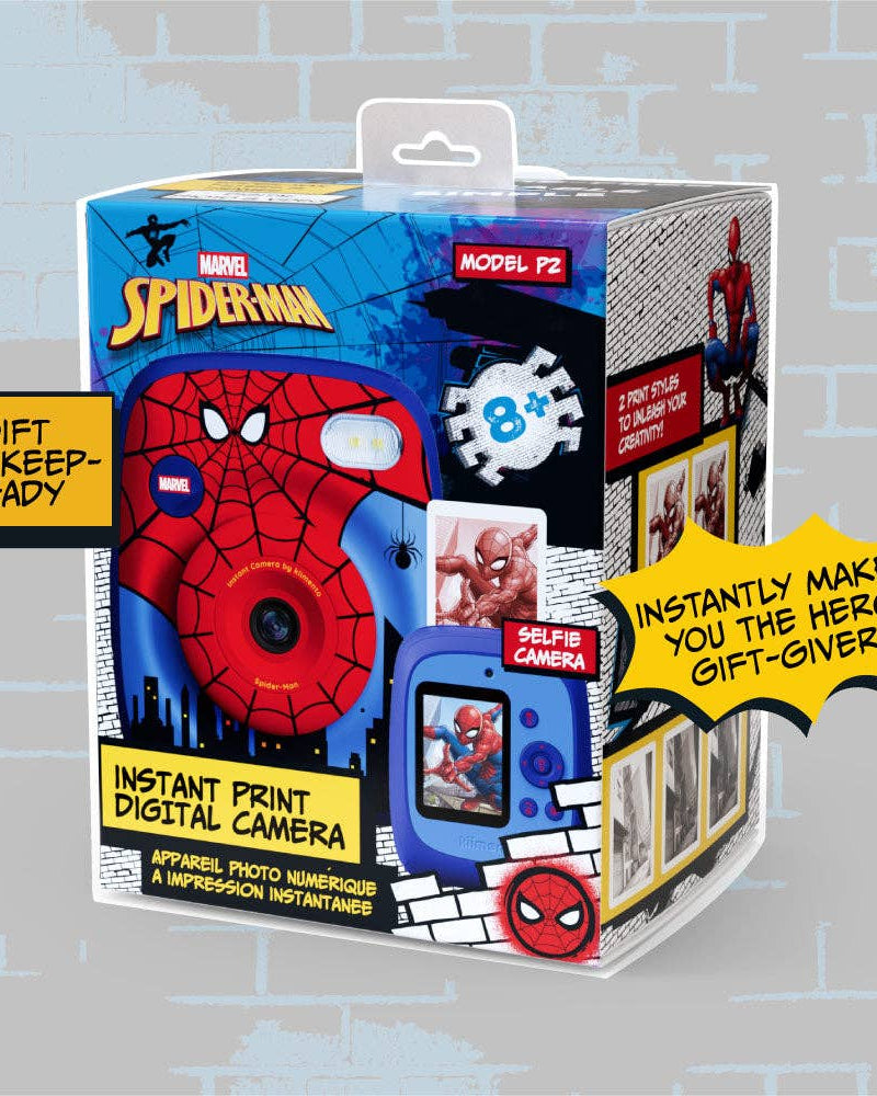 Caméra instantanée Spider-Man Model P2 -Jeux électroniques- Boutique LeoLudo-kiimento (formerly Kidamento)