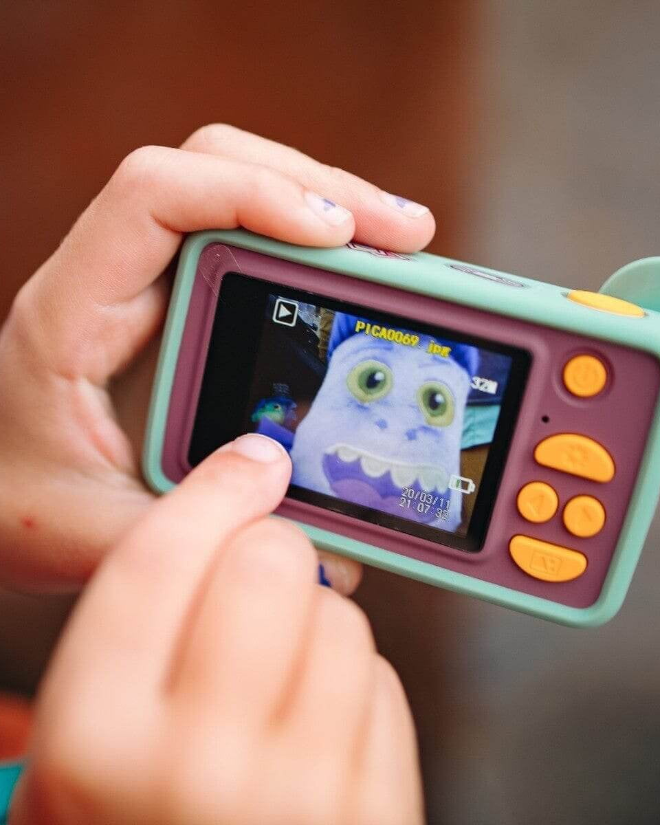 Caméra numérique photo + vidéo - Mikayo l'ourson (modèle C) - Jeux électroniques - Boutique LeoLudo - Kidamento