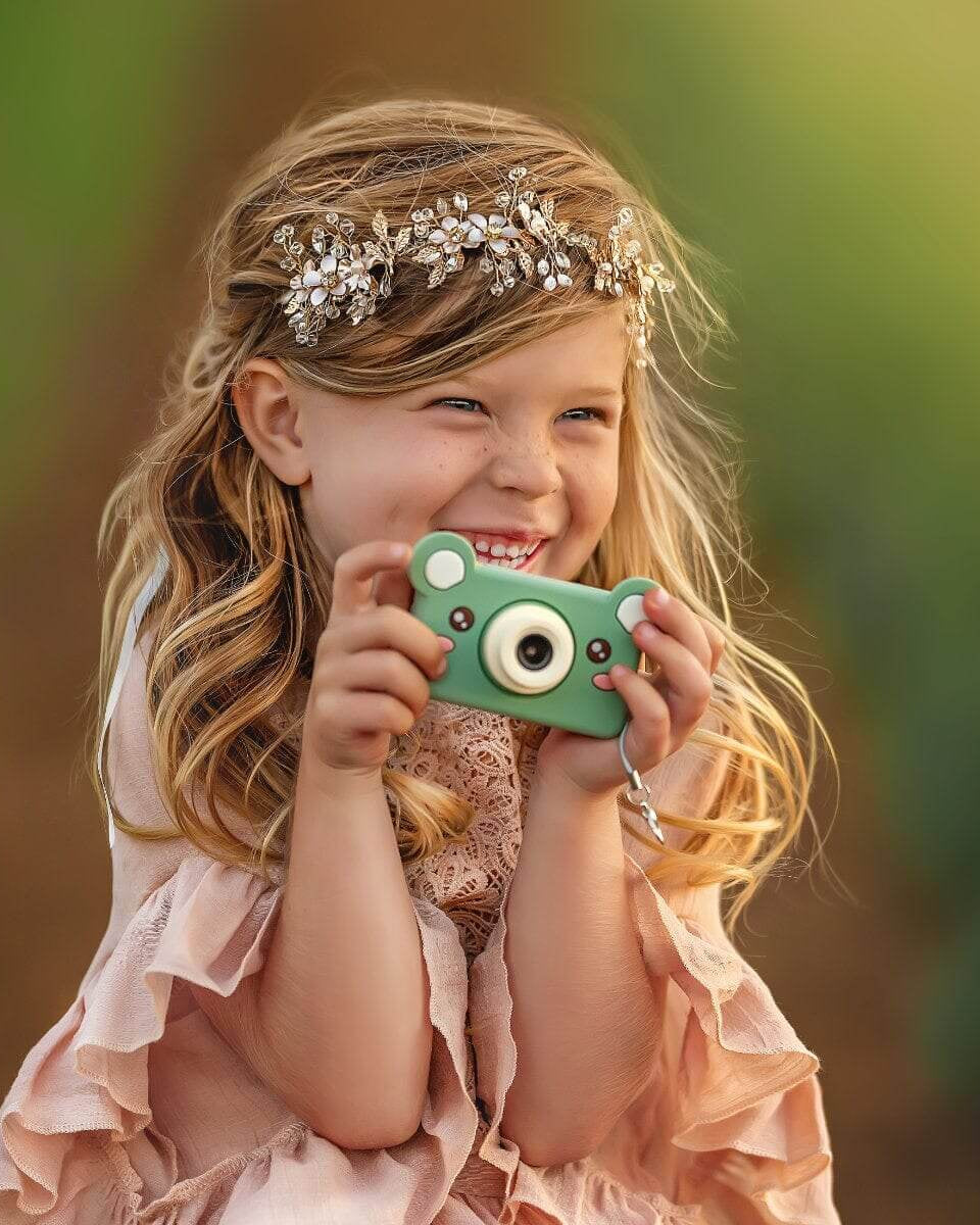 Caméra numérique photo + vidéo - Mikayo l'ourson (modèle C) - Jeux électroniques - Boutique LeoLudo - Kidamento
