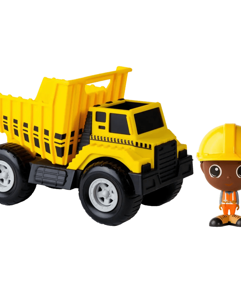 Camion Benne avec Figurine – 3 personnages au choix - Véhicules de jeu - Boutique LeoLudo - Flek