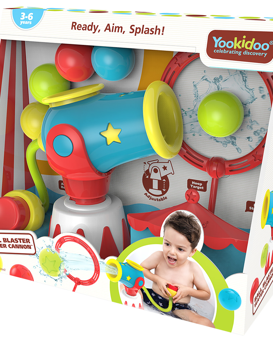 Canon à eau lanceur de balle - Jouets de bain - Boutique LeoLudo - Yookidoo