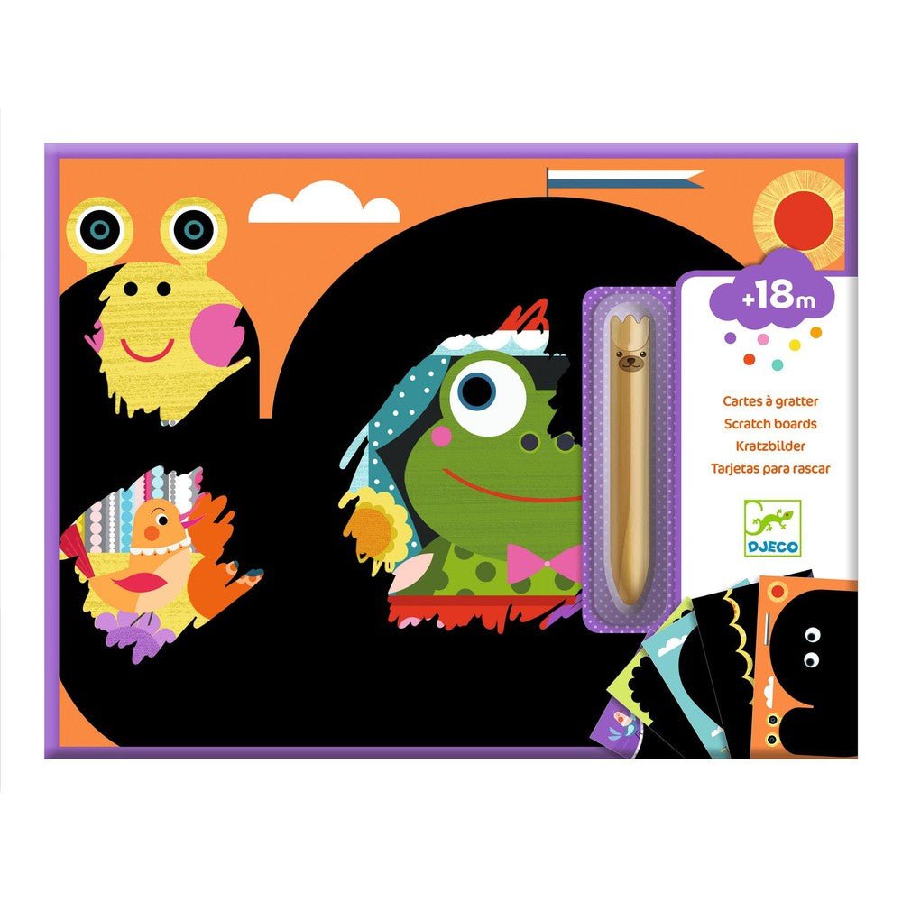 Cartes à gratter - C'est rigolo à découvrir - Art & bricolage - Boutique LeoLudo - Djeco