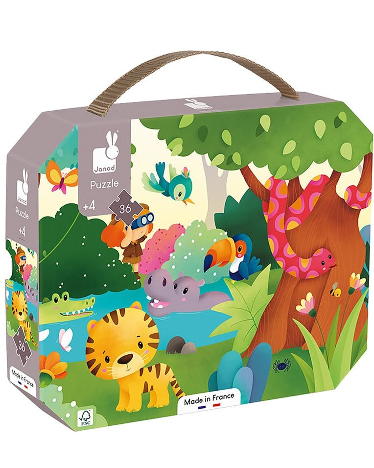 Casse - tête - Animaux sauvages (36 pcs) - Casse - têtes - Boutique LeoLudo - Janod