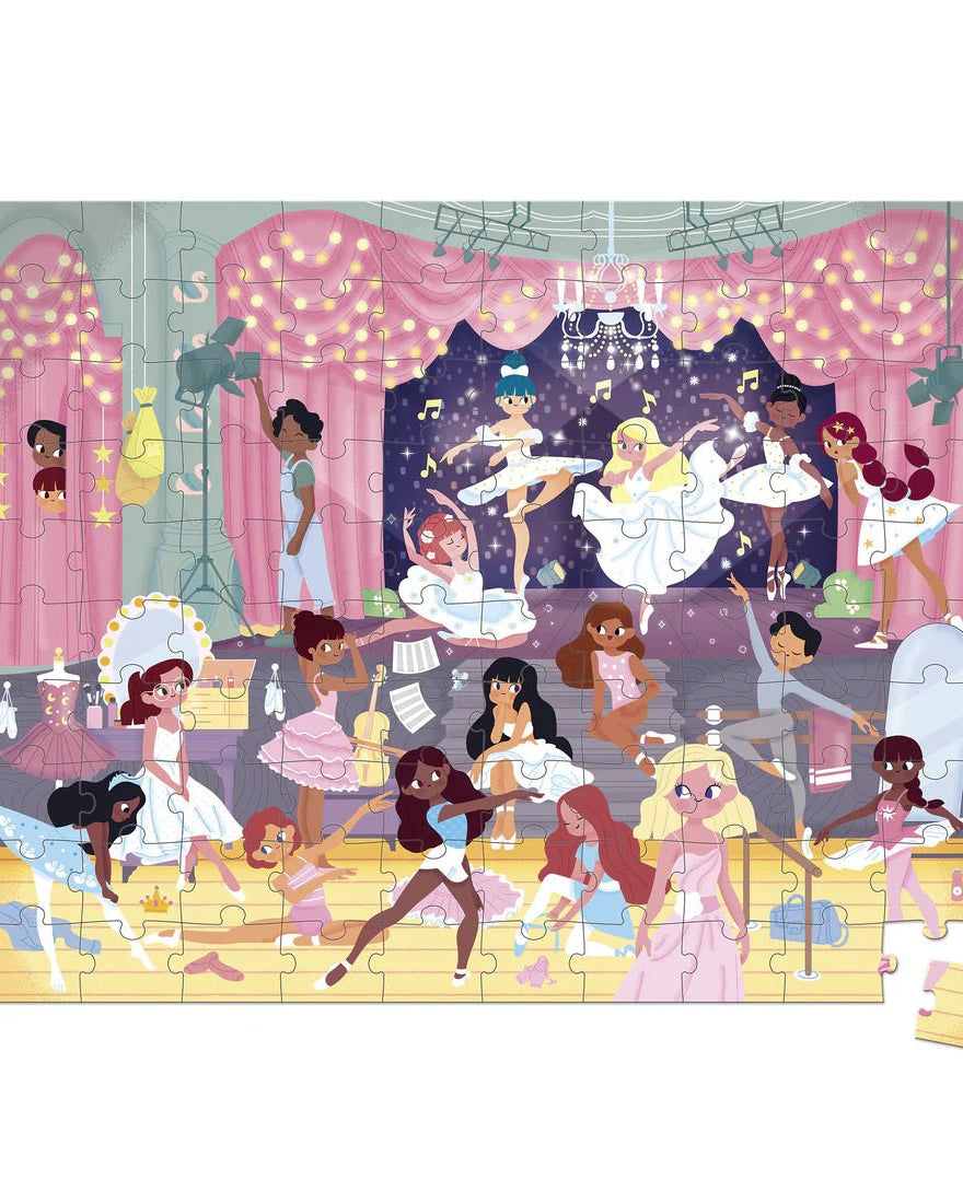 Casse - tête - École de danse (100 pcs) - Casse - têtes - Boutique LeoLudo - Janod