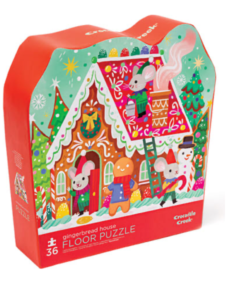 Casse-tête Maison en pain d'épice (36 pcs) -Casse-têtes- Boutique LeoLudo-Crocodile Creek