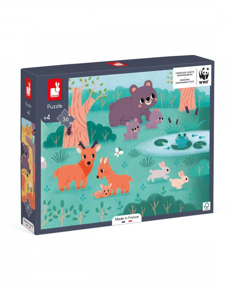 Casse - tête panoramique - 4 saisons (36 pcs) - Casse - têtes - Boutique LeoLudo - Janod