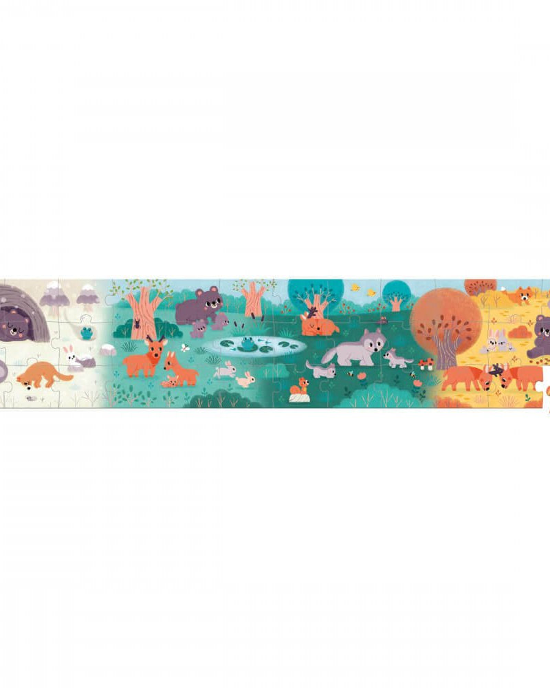 Casse - tête panoramique - 4 saisons (36 pcs) - Casse - têtes - Boutique LeoLudo - Janod