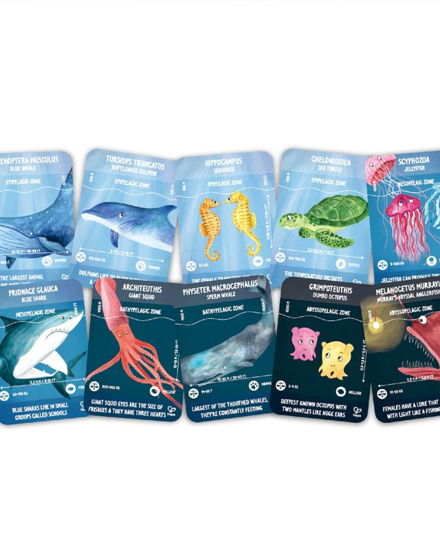 Casse - tête phosphorescent - Vie sous - marine (200 pcs) - Casse - têtes - Boutique LeoLudo - Hape