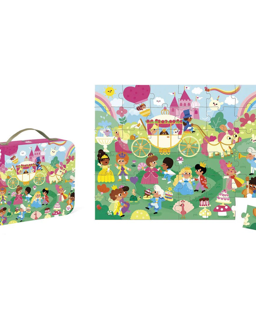 Casse - tête - Princesses (36 pcs) - Casse - têtes - Boutique LeoLudo - Janod