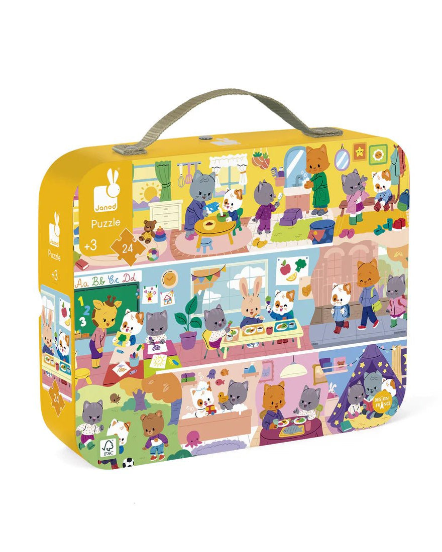 Casse - tête - Routines quotidiennes (24 pcs) - Casse - têtes - Boutique LeoLudo - Janod