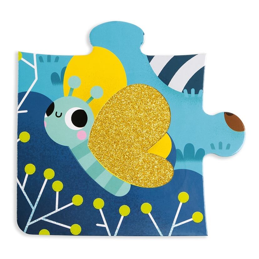 Casse - tête tactile - Animaux de la forêt (20 pcs) - Casse - têtes - Boutique LeoLudo - Janod