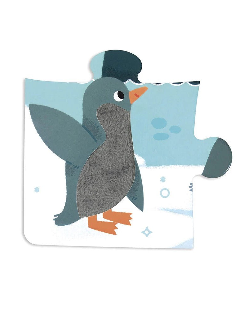 Casse - tête tactile - Animaux Polaires (20 pcs) - Casse - têtes - Boutique LeoLudo - Janod