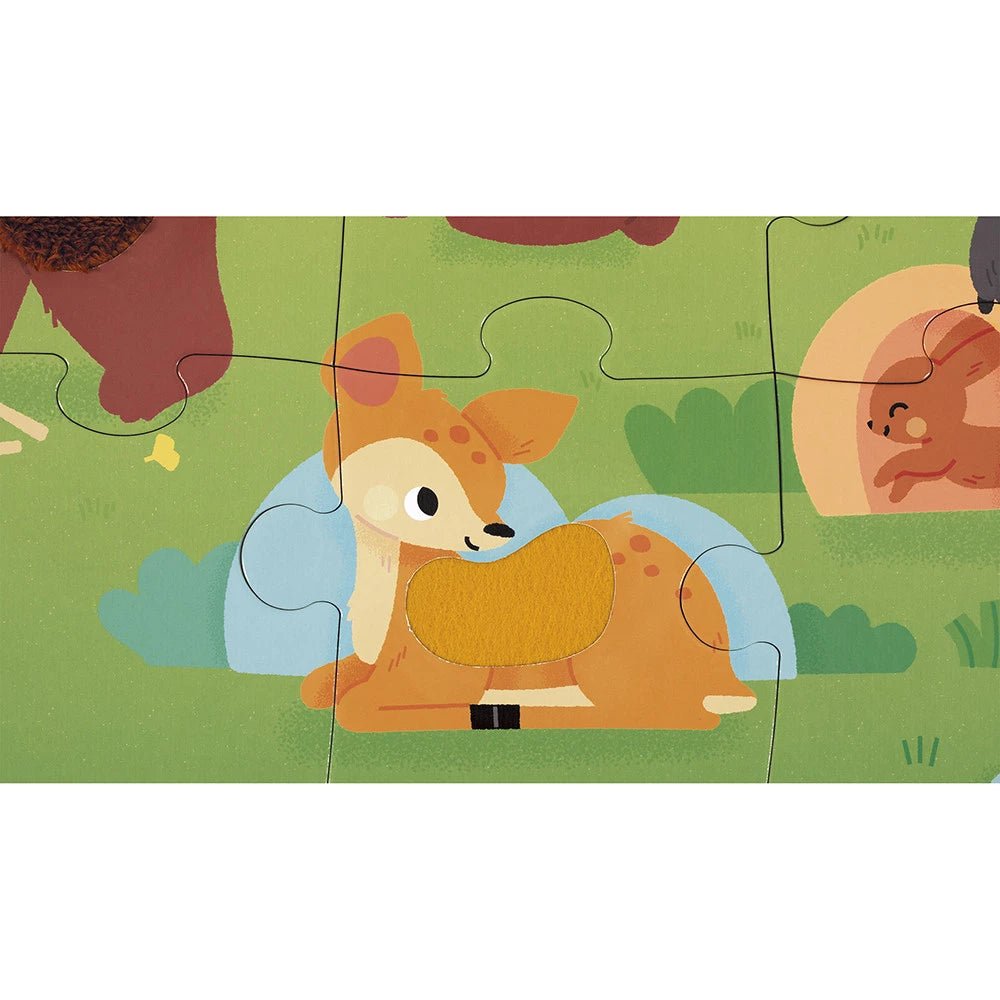 Casse - tête tactile - La Forêt (20 pcs) - Casse - têtes - Boutique LeoLudo - Janod