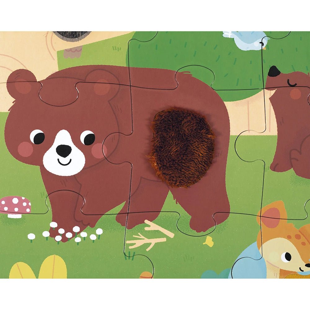 Casse - tête tactile - La Forêt (20 pcs) - Casse - têtes - Boutique LeoLudo - Janod