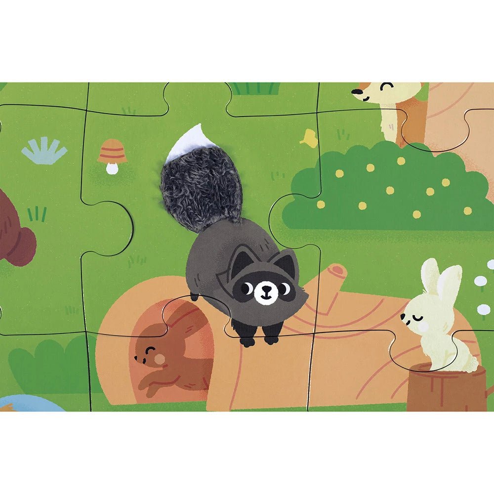 Casse - tête tactile - La Forêt (20 pcs) - Casse - têtes - Boutique LeoLudo - Janod