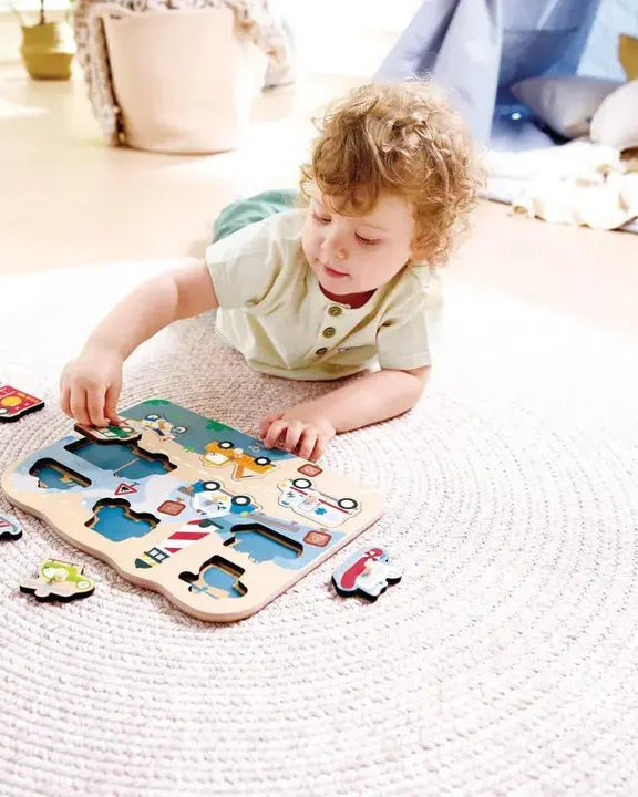 Casse - tête Véhicules d’urgence - Casse - têtes - Boutique LeoLudo - Hape