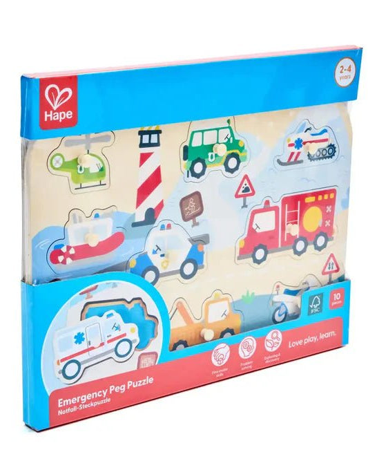 Casse - tête Véhicules d’urgence - Casse - têtes - Boutique LeoLudo - Hape