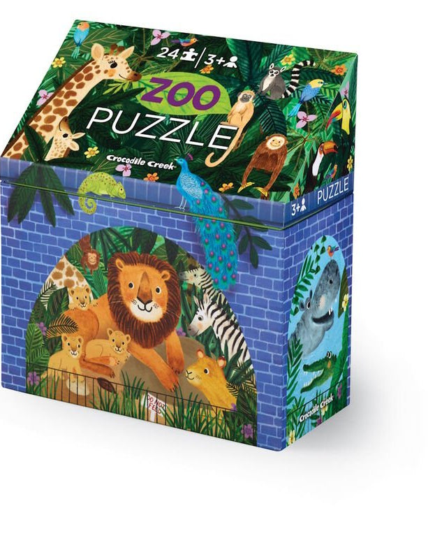Casse - tête Zoo (24 pcs) - Casse - têtes - Boutique LeoLudo - Crocodile Creek