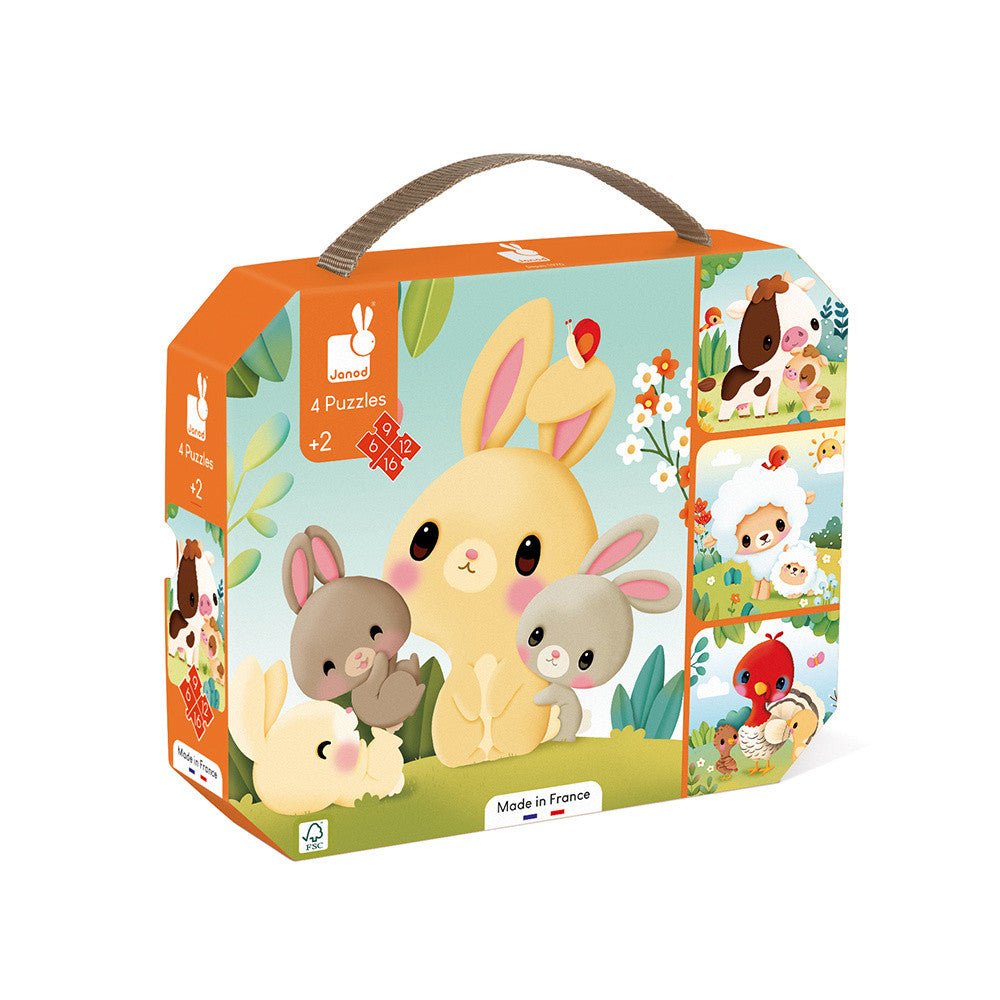 Casse - têtes évolutifs - Ferme - Casse - têtes - Boutique LeoLudo - Janod