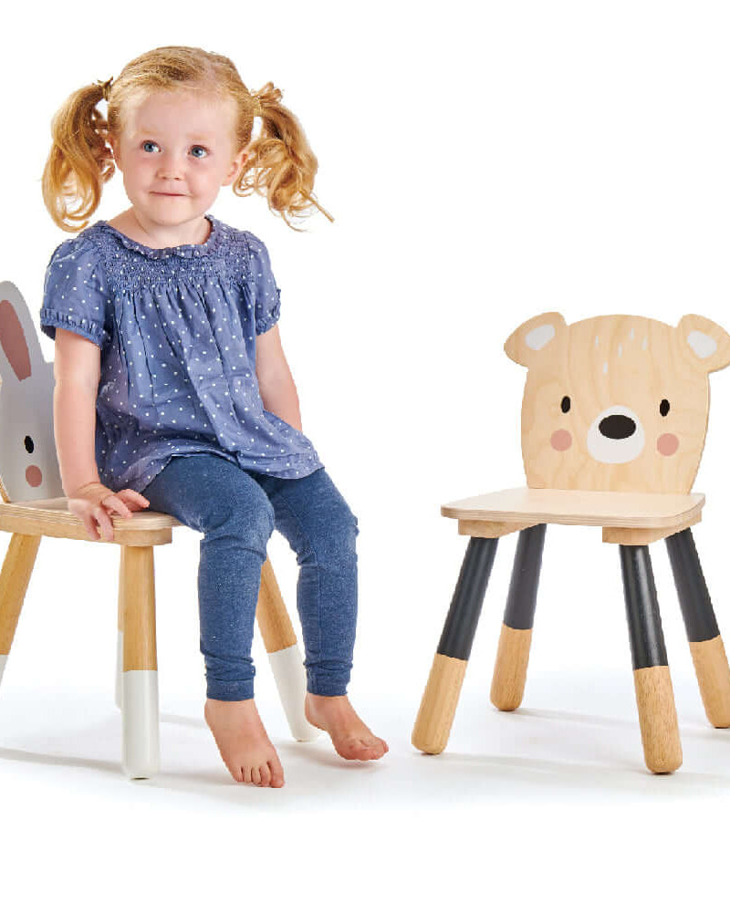 Chaise en bois Cerf de la Forêt - Meubles - Boutique LeoLudo - Tender Leaf Toys