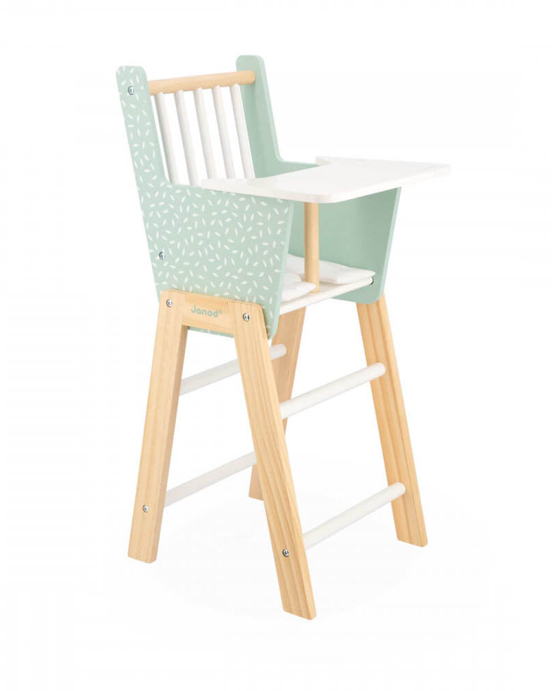 Chaise haute de poupée Zen - Accessoires poupée - Boutique LeoLudo - Janod