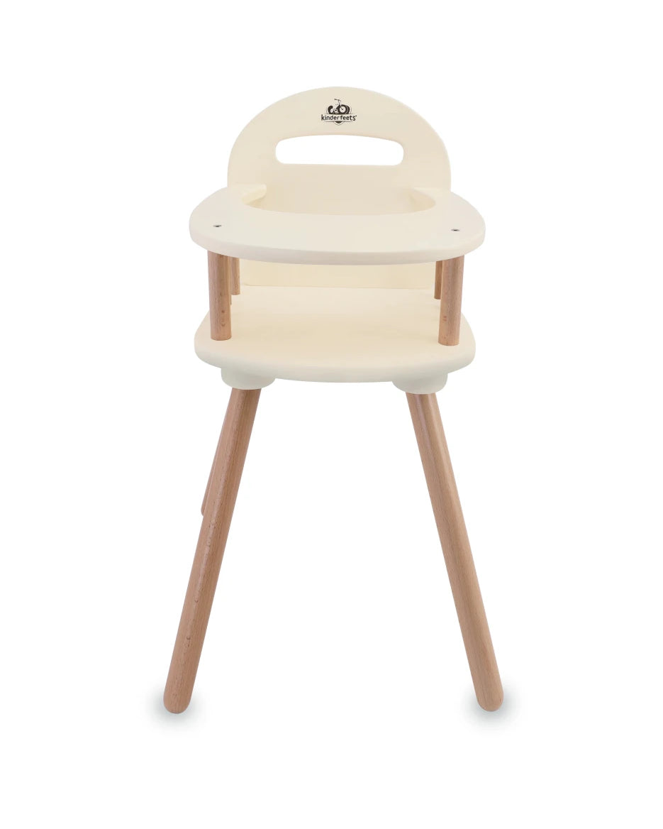 Chaise haute pour poupée en bois – Kinderfeets - Accessoires poupée - Boutique LeoLudo - Kinderfeets