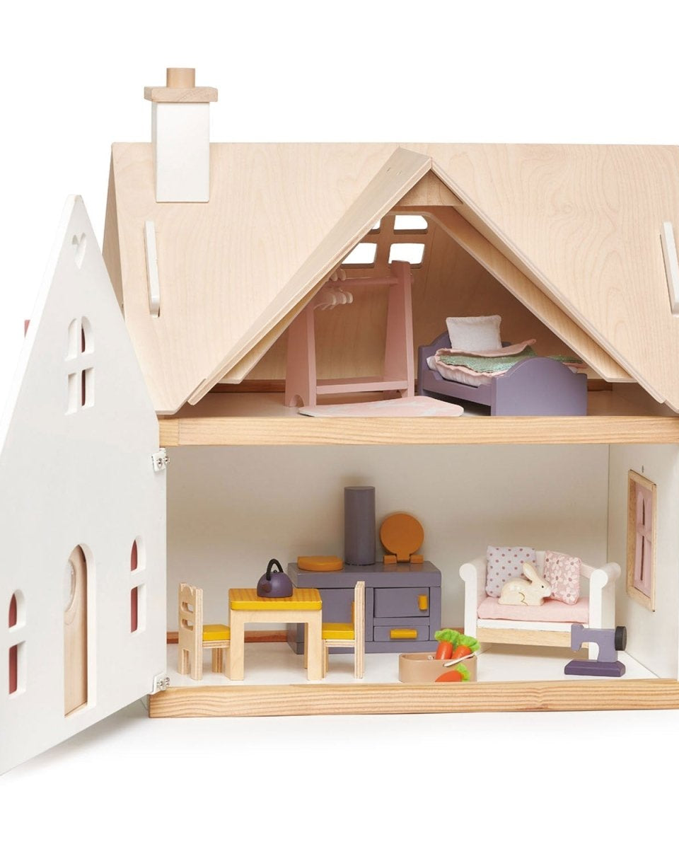 Chalet Cottontail -Maisons de poupée- Boutique LeoLudo-Tender Leaf Toys