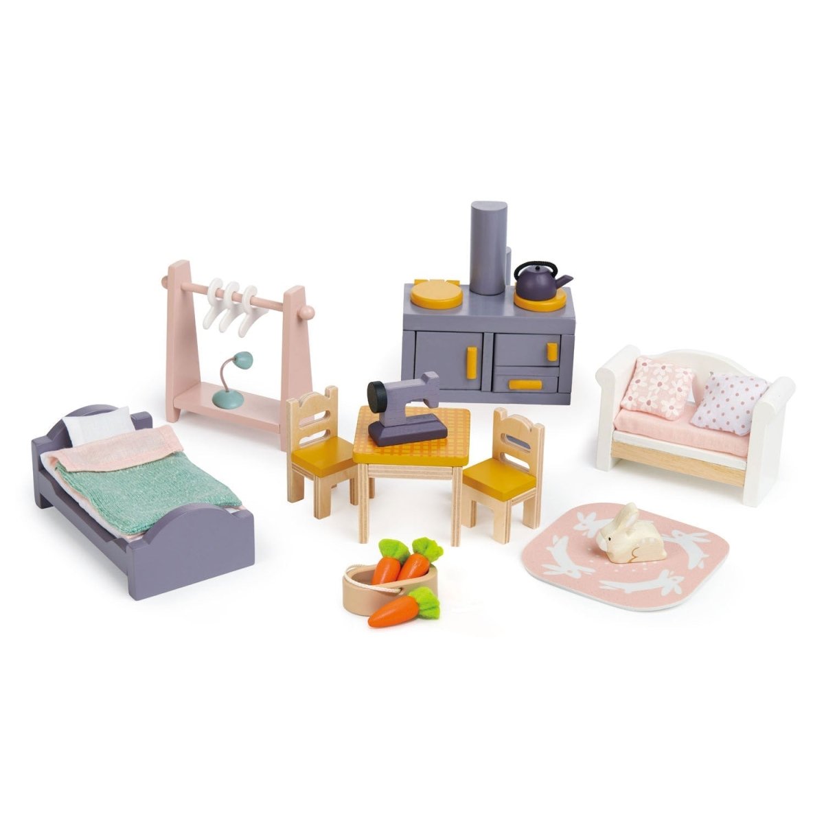 Chalet Cottontail -Maisons de poupée- Boutique LeoLudo-Tender Leaf Toys