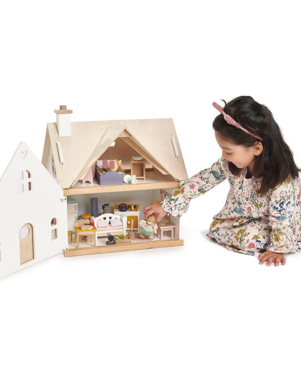 Chalet Cottontail -Maisons de poupée- Boutique LeoLudo-Tender Leaf Toys