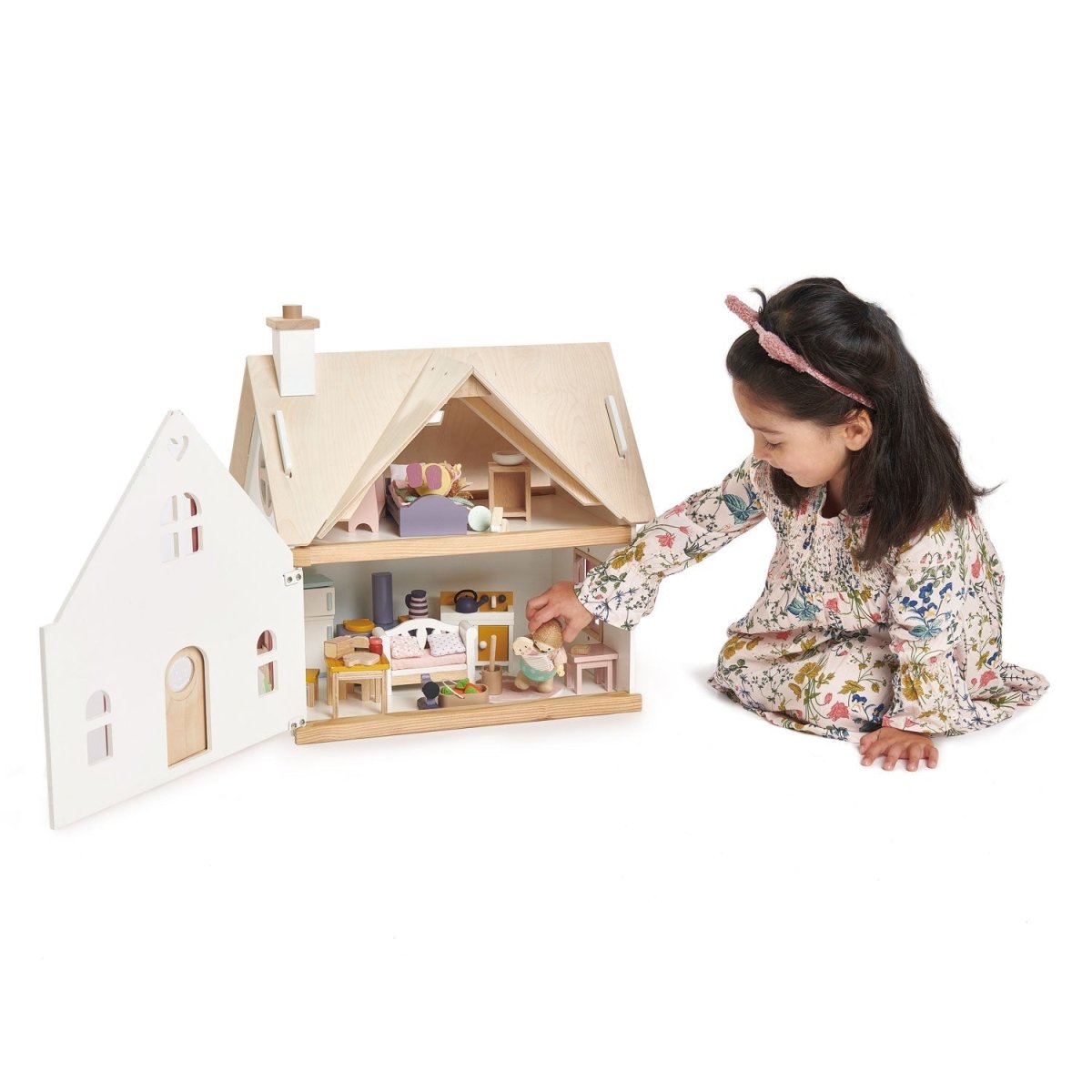 Chalet Cottontail -Maisons de poupée- Boutique LeoLudo-Tender Leaf Toys