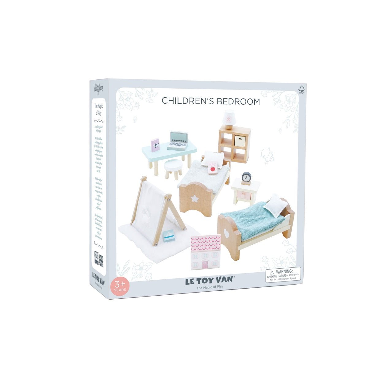 Chambre d'enfant Daisylane pour maison de poupée - Accessoires de maison de poupées - Boutique LeoLudo - Le Toy Van