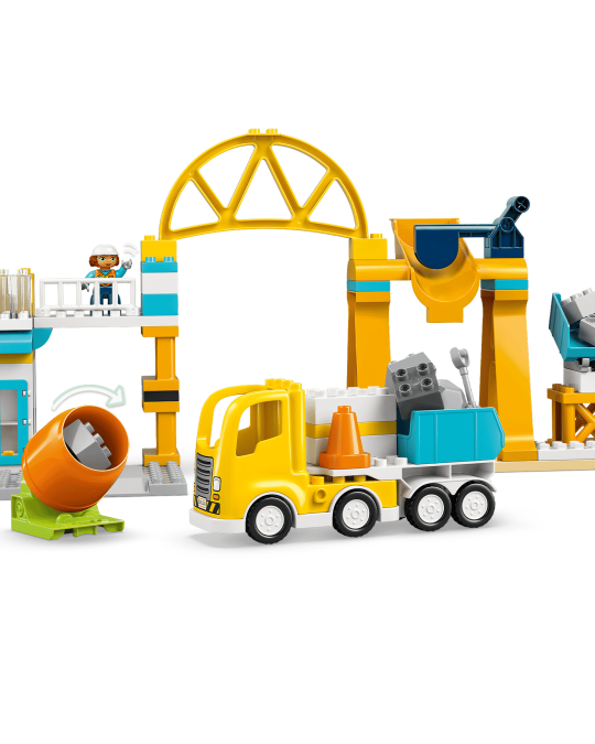 Chantier de construction et véhicules 3 - en - 1 – LEGO DUPLO (84 pcs) - Ensembles de jeu - Boutique LeoLudo - LEGO
