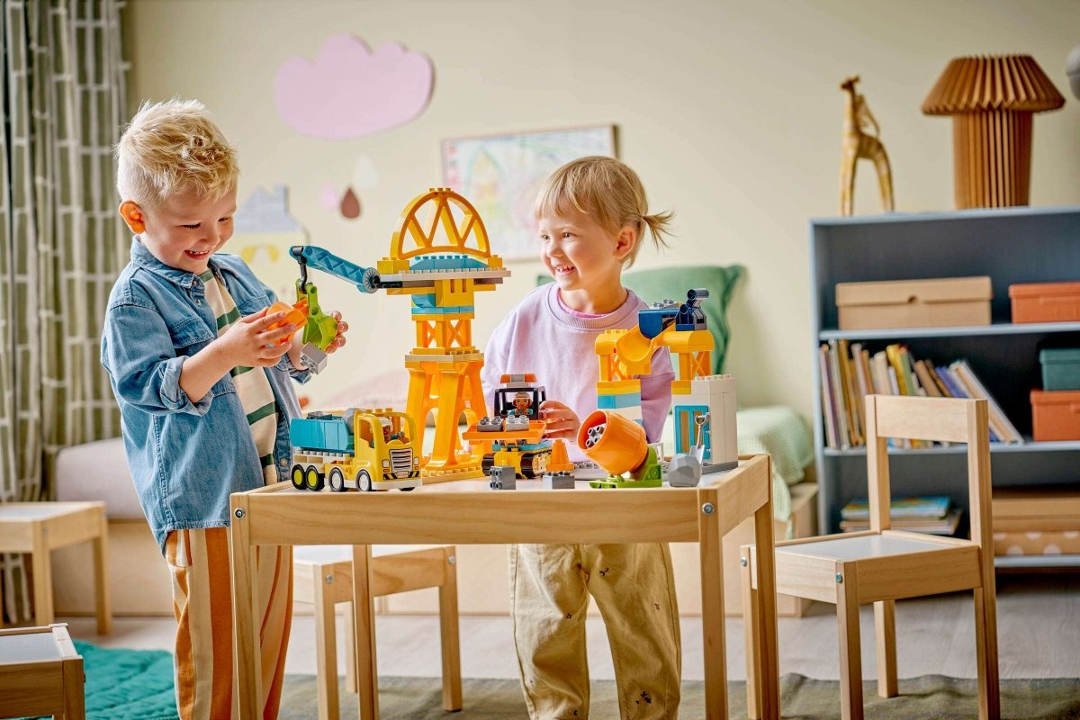 Chantier de construction et véhicules 3 - en - 1 – LEGO DUPLO (84 pcs) - Ensembles de jeu - Boutique LeoLudo - LEGO